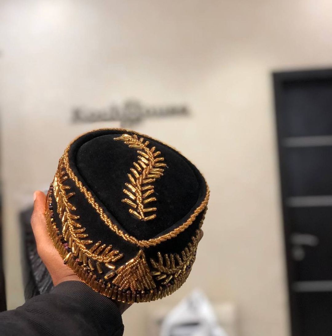 Back Gold cap