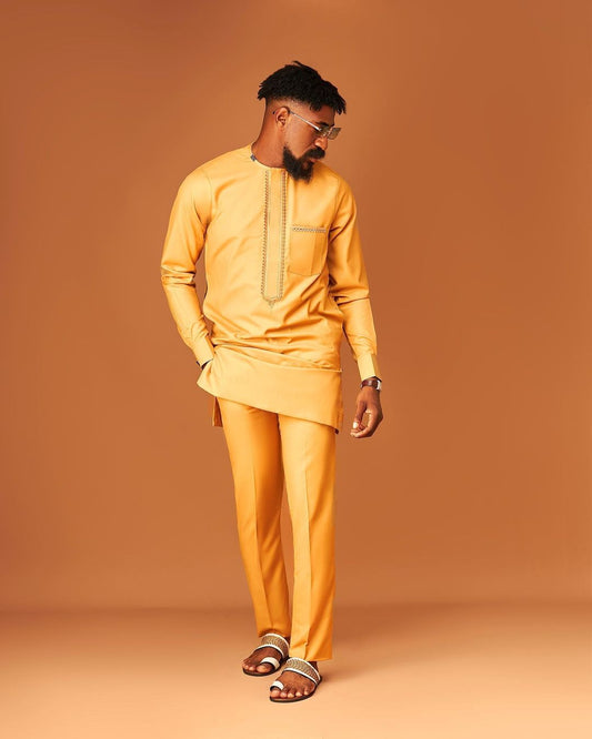 yellowShow kaftan